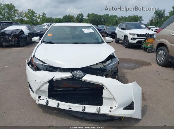 2T1BURHE8HC874034 2017 TOYOTA COROLLA White Widok wnętrza z tyłu