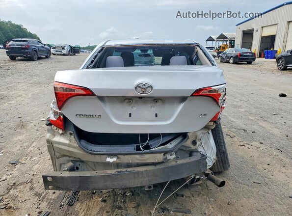 2T1BURHE8HC875264 2017 TOYOTA COROLLA Silver უკანა ხედი