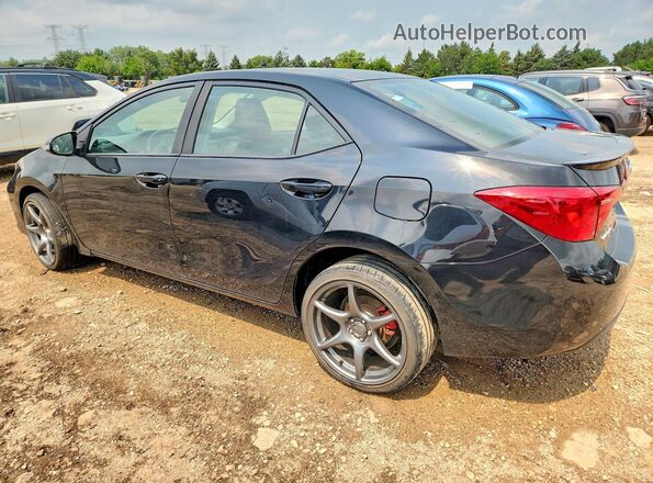 2T1BURHE8HC882506 2017 TOYOTA COROLLA Black Հետևի ձախ