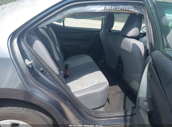 2T1BURHE8HC890007 2017 TOYOTA COROLLA Gray Widok naklejki z numerem VIN