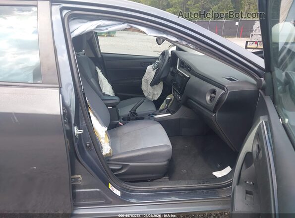 2T1BURHE8HC890007 2017 TOYOTA COROLLA Gray Widok wnętrza z przodu