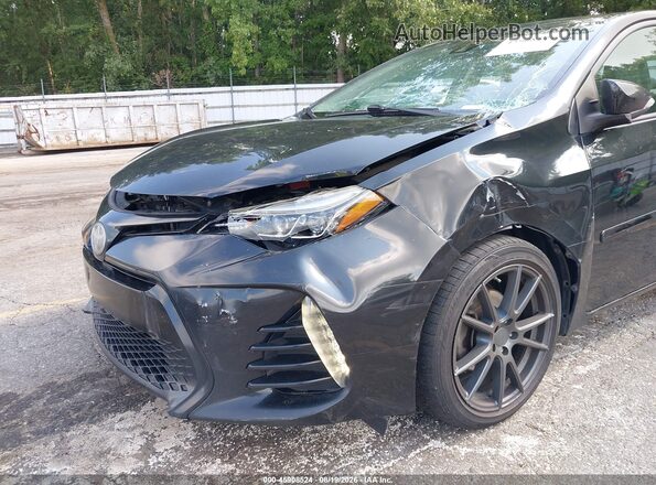 2T1BURHE8HC899340 2017 TOYOTA COROLLA Black Front view