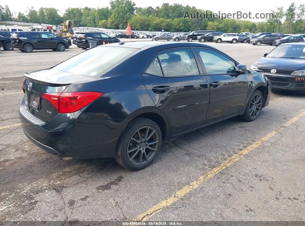 2T1BURHE8HC899340 2017 TOYOTA COROLLA Black Rear right