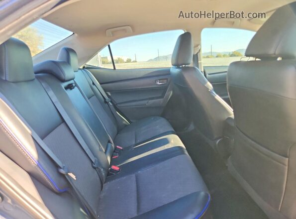 2T1BURHE8HC937035 2017 TOYOTA COROLLA Black Вид задніх сидінь
