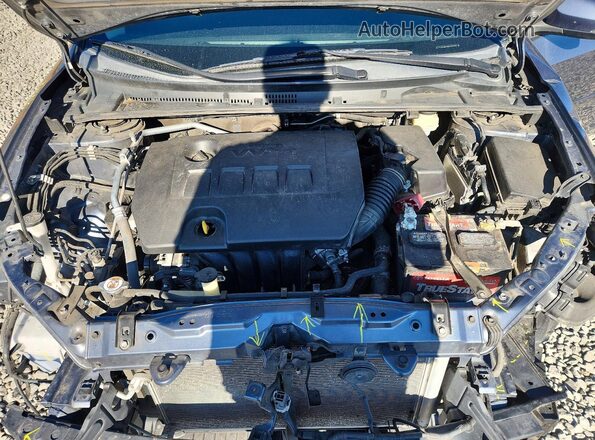 2T1BURHE8HC937035 2017 TOYOTA COROLLA Black Вид задньої частини салону