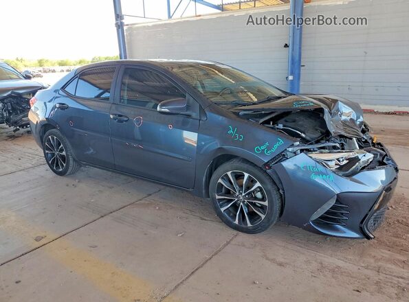 2T1BURHE8JC003088 2018 TOYOTA COROLLA Gray წინა მარჯვენა