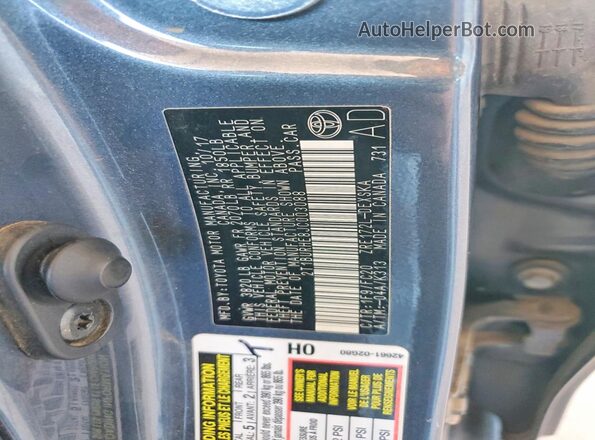 2T1BURHE8JC003088 2018 TOYOTA COROLLA Gray ძრავის განყოფილების ხედი
