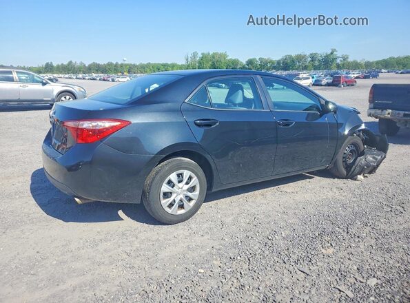 2T1BURHE8JC009473 2018 TOYOTA COROLLA Black Հետևի աջ