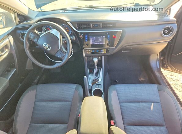 2T1BURHE8JC015810 2018 TOYOTA COROLLA Black Vista del salpicadero