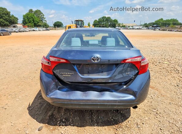 2T1BURHE8JC024054 2018 TOYOTA COROLLA Синий Вид сзади
