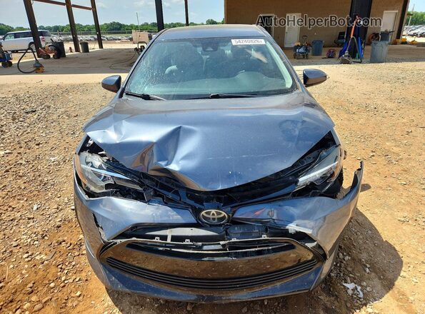 2T1BURHE8JC024054 2018 TOYOTA COROLLA Синий Вид спереди