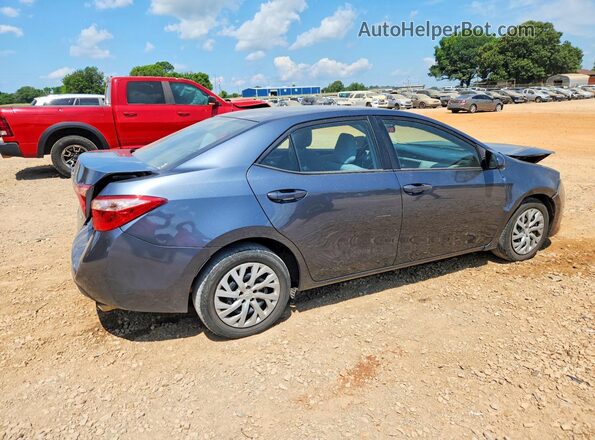 2T1BURHE8JC024054 2018 TOYOTA COROLLA Синий Задняя правая четверть