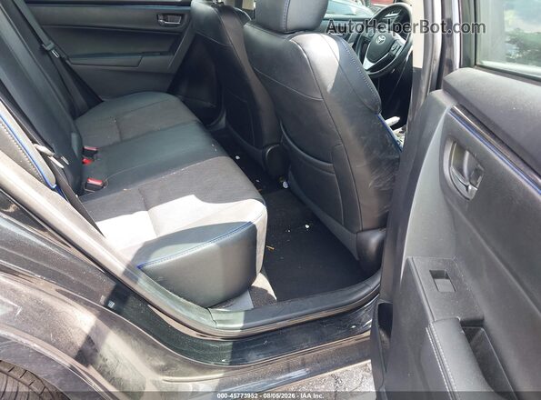 2T1BURHE8JC031554 2018 TOYOTA COROLLA Black VIN კოდის სტიკერის ხედი