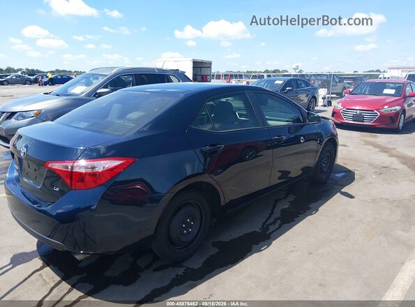 2T1BURHE8JC038858 2018 TOYOTA COROLLA Blue Հետևի աջ