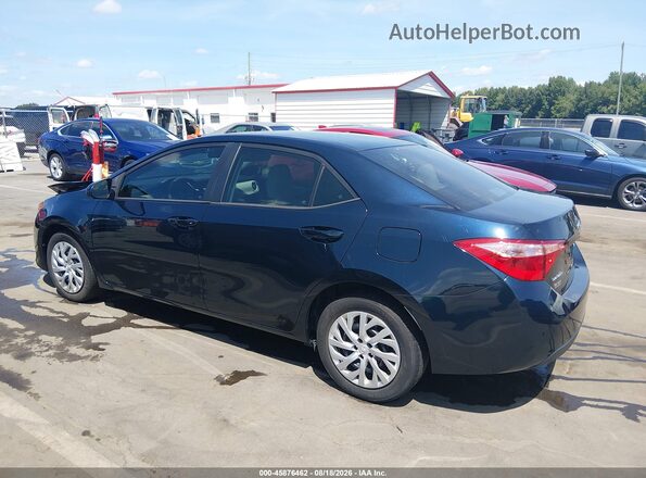 2T1BURHE8JC038858 2018 TOYOTA COROLLA Blue Հետևի ձախ