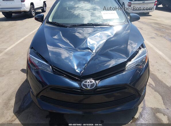 2T1BURHE8JC038858 2018 TOYOTA COROLLA Blue Դիմացի տեսք
