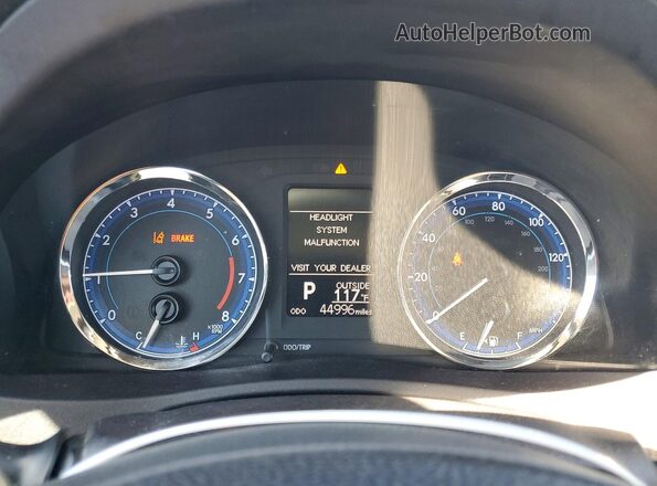 2T1BURHE8JC043963 2018 TOYOTA COROLLA Серебряный Вид щитка приборов