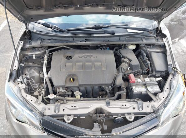 2T1BURHE8JC047964 2018 TOYOTA COROLLA Серый Вид сзади