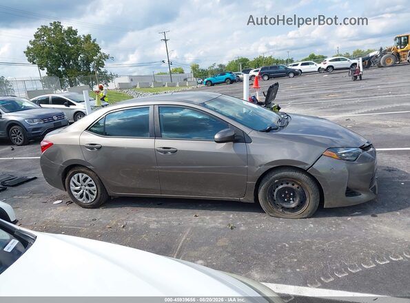 2T1BURHE8JC047964 2018 TOYOTA COROLLA Серый Вид задней части салона
