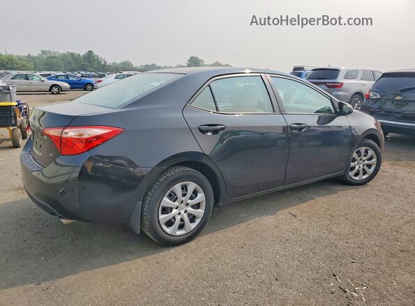 2T1BURHE8JC061430 2018 TOYOTA COROLLA Black Rear right