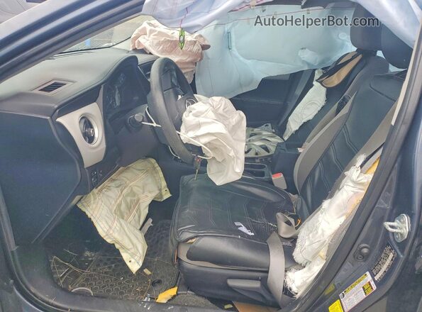2T1BURHE8JC097361 2018 TOYOTA COROLLA Серый Вид салона спереди