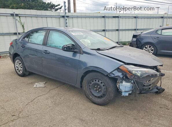 2T1BURHE8JC097361 2018 TOYOTA COROLLA Серый Передняя правая четверть