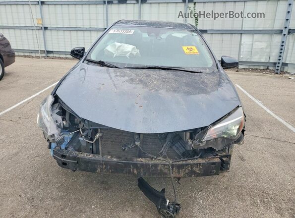2T1BURHE8JC097361 2018 TOYOTA COROLLA Серый Вид спереди