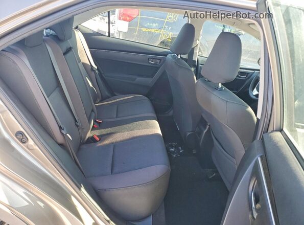 2T1BURHE8JC108021 2018 TOYOTA COROLLA Серый Вид задних сидений