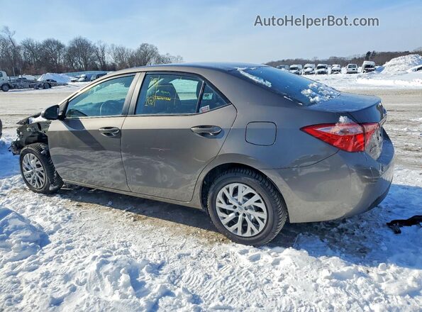 2T1BURHE8JC108021 2018 TOYOTA COROLLA Серый Задняя левая четверть