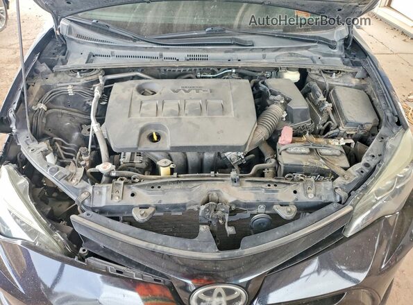 2T1BURHE8JC965066 2018 TOYOTA COROLLA Black Rear interior view