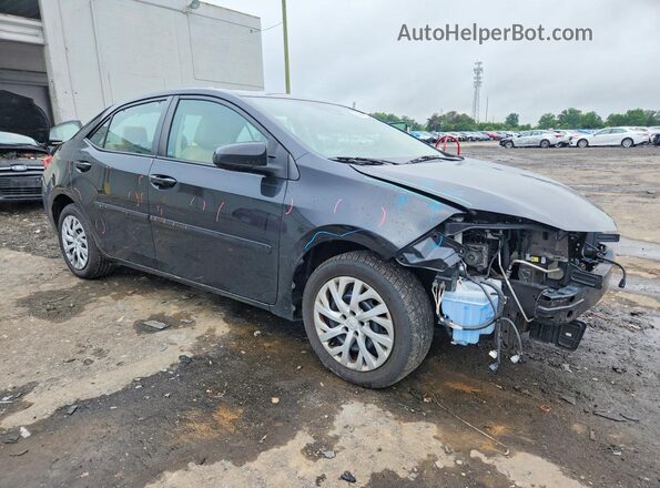 2T1BURHE8JC968064 2018 TOYOTA COROLLA Black წინა მარჯვენა