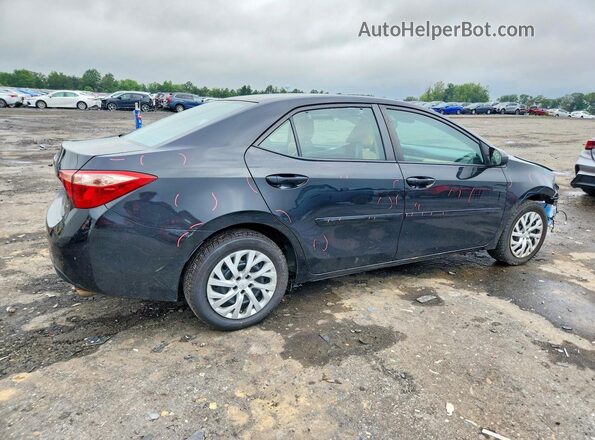 2T1BURHE8JC968064 2018 TOYOTA COROLLA Black უკანა მარჯვენა