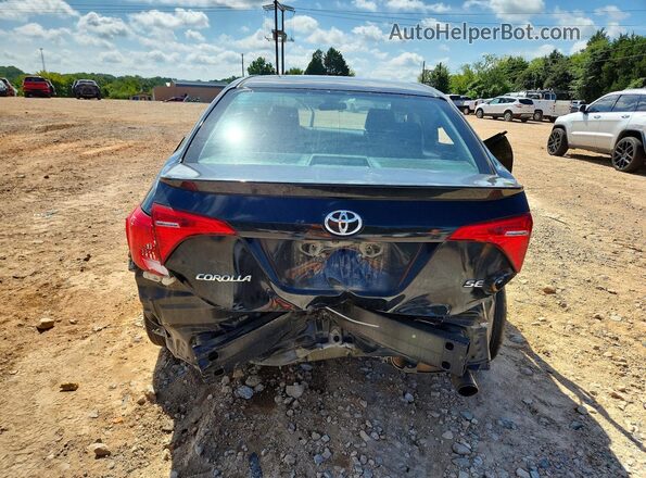 2T1BURHE8JC988704 2018 TOYOTA COROLLA Black Հետևի տեսք