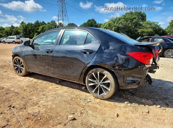 2T1BURHE8JC988704 2018 TOYOTA COROLLA Black Հետևի ձախ