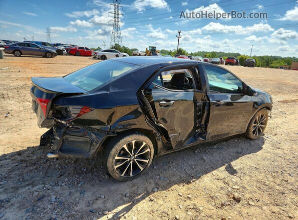 2T1BURHE8JC988704 2018 TOYOTA COROLLA Black Հետևի աջ