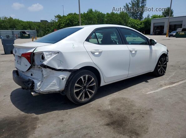 2T1BURHE8KC129906 2019 TOYOTA COROLLA White უკანა მარჯვენა