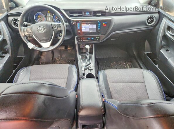 2T1BURHE8KC144857 2019 TOYOTA COROLLA Blue Vista del salpicadero