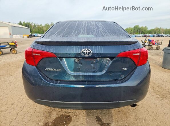 2T1BURHE8KC144857 2019 TOYOTA COROLLA Blue Vista trasera