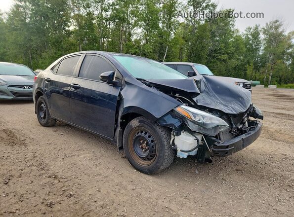 2T1BURHE8KC144857 2019 TOYOTA COROLLA Blue Delantero derecho