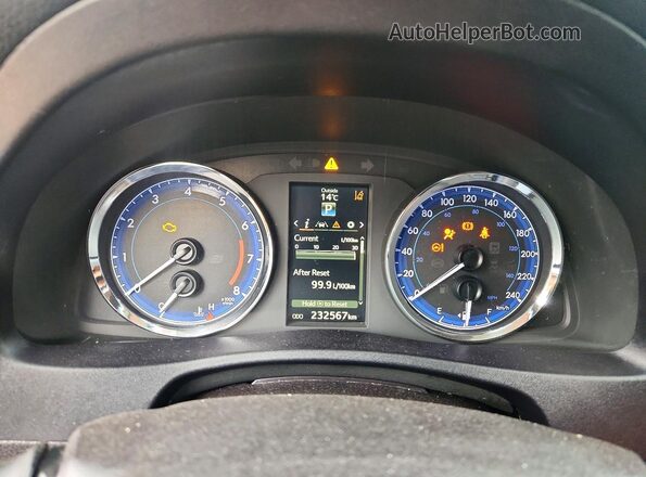 2T1BURHE8KC144857 2019 TOYOTA COROLLA Blue Vista del cuadro de instrumentos