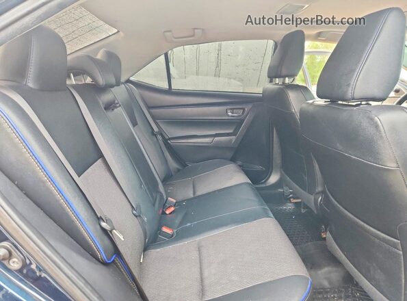 2T1BURHE8KC144857 2019 TOYOTA COROLLA Blue Vista de los asientos traseros