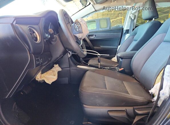 2T1BURHE8KC166373 2019 TOYOTA COROLLA Gray Widok wnętrza z przodu