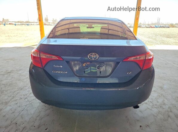 2T1BURHE8KC166373 2019 TOYOTA COROLLA Gray Widok z tyłu