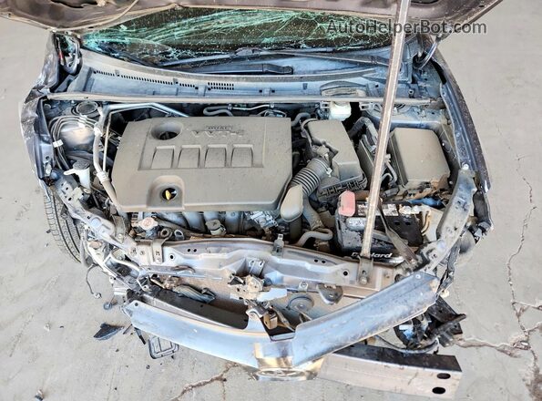 2T1BURHE8KC166373 2019 TOYOTA COROLLA Gray Widok wnętrza z tyłu