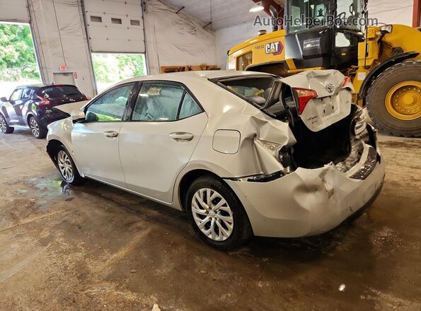 2T1BURHE8KC166535 2019 TOYOTA COROLLA Silver Հետևի ձախ