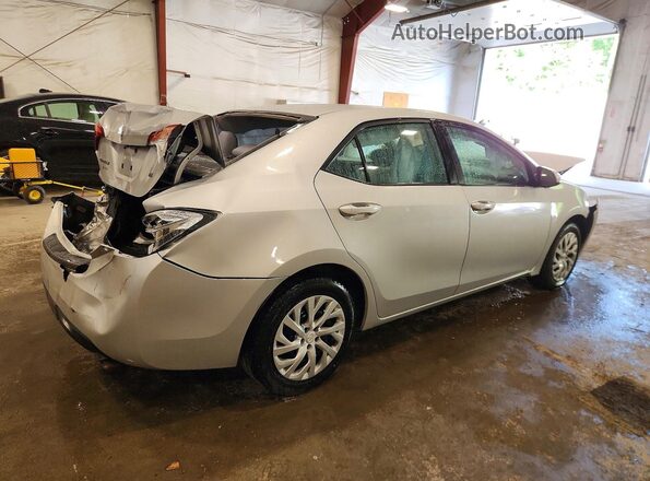 2T1BURHE8KC166535 2019 TOYOTA COROLLA Silver Հետևի աջ