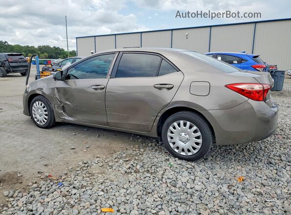 2T1BURHE8KC185912 2019 TOYOTA COROLLA Коричневый Задняя левая четверть