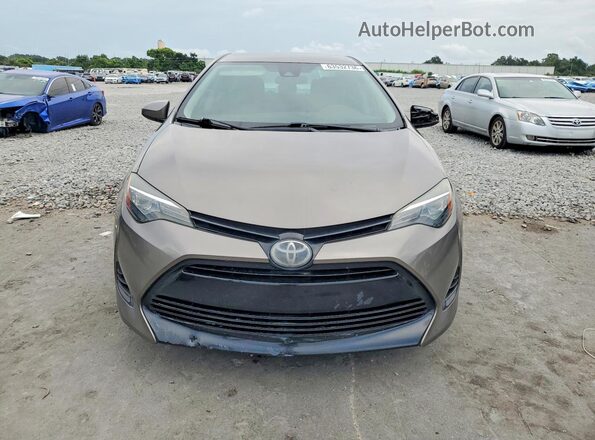 2T1BURHE8KC185912 2019 TOYOTA COROLLA Коричневый Вид спереди