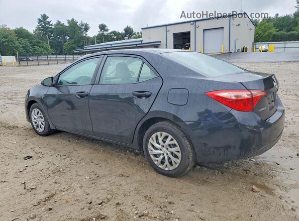 2T1BURHE8KC195968 2019 TOYOTA COROLLA Черный Задняя левая четверть