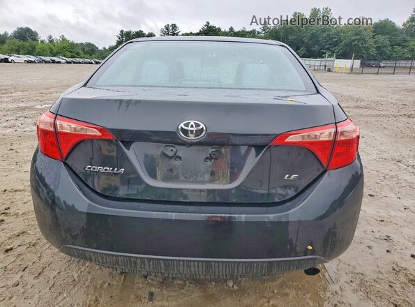 2T1BURHE8KC195968 2019 TOYOTA COROLLA Черный Вид сзади